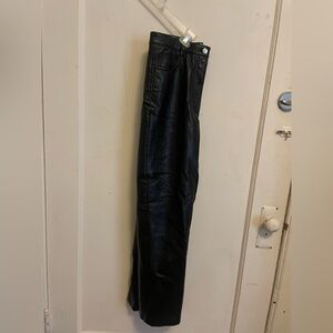 Aritzia Leather Pants